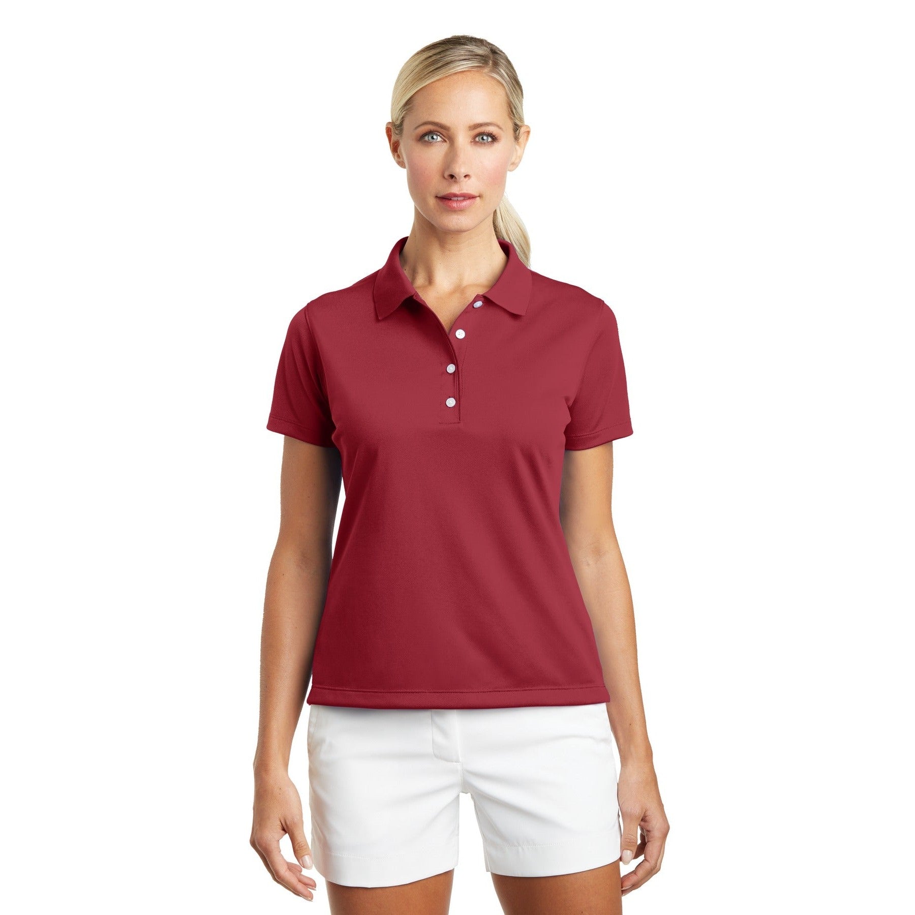 Nike-Nike Women's Tech Basic Dri-FIT Polo. 203697-MedTech-5